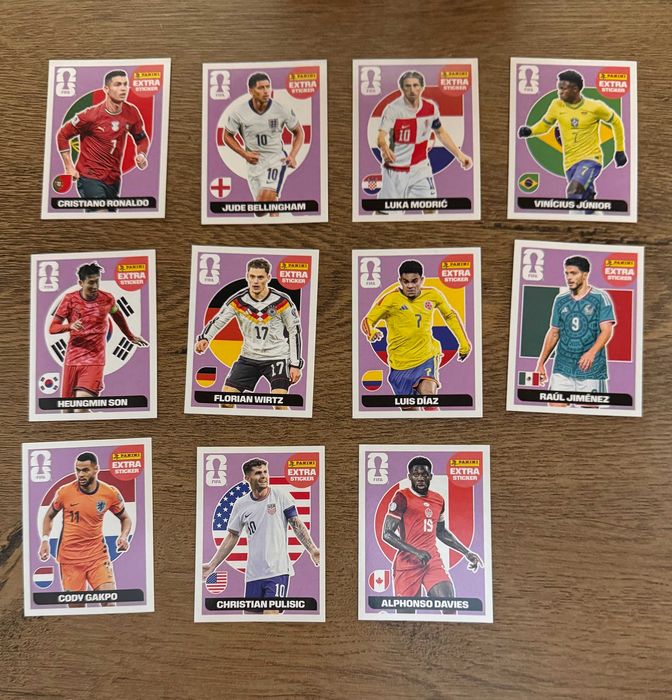 Продавам/Разменям: Екстра стикери от световното на Panini World Cup 2026