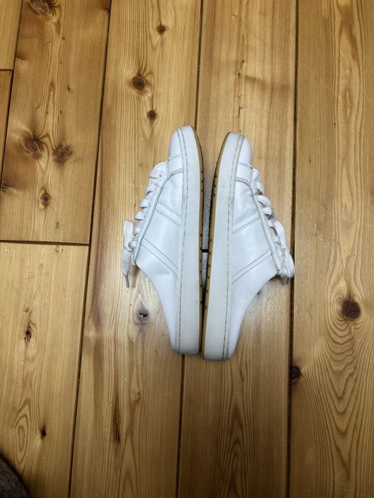 Zara  кеды белые б/у размер 38