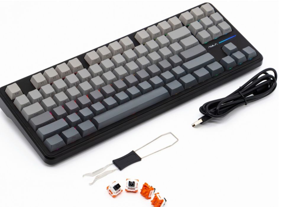 AULA F87-PRO Side-Printed Черный