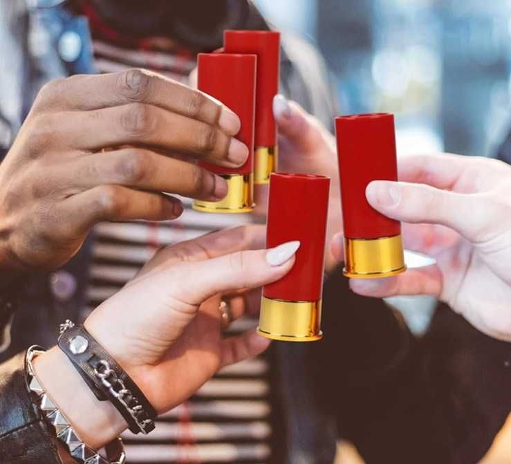 Set 4 pahare pentru shot „calibrul 12”