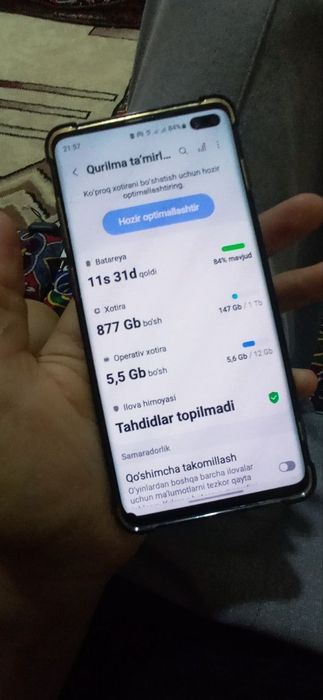Samsung s 10 plus 1tb