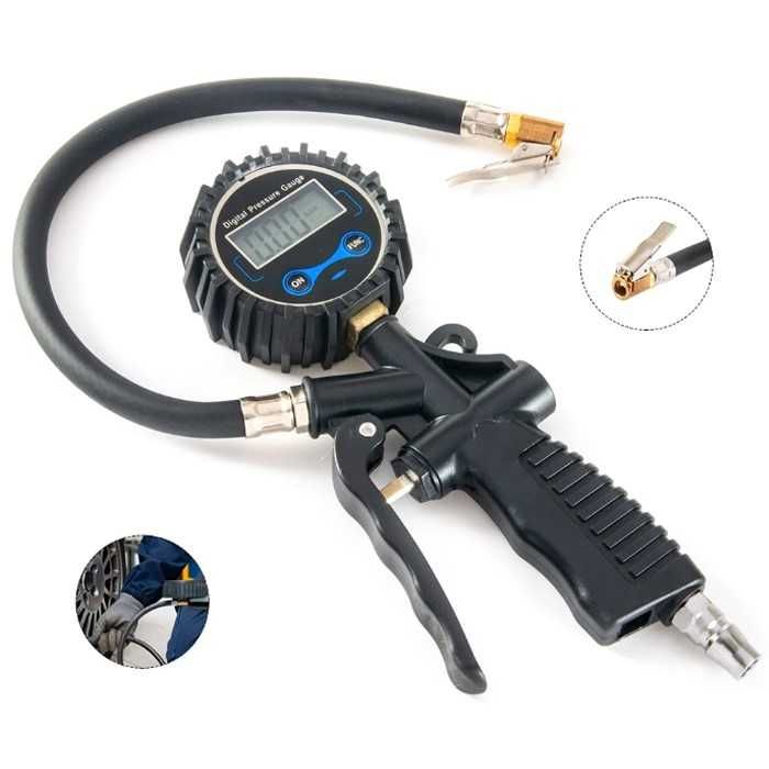 Пистолет за въздух с манометър Automat, Дигитален