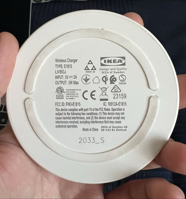 Incarcator wireless x3 ( Samsung & iStyle & Ikea )