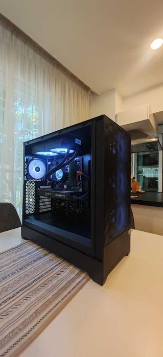 Мощен Комютър за Игри Работа и Забавления Ryzen 9 5950X/64Gb 16/32 Core/512GB SSD + 4TB HDD/RTX 3080 10G. 320bit/Гаранция