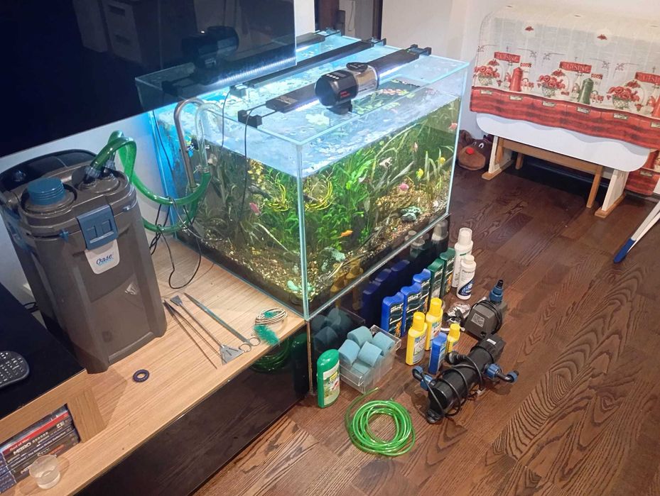 Acvariu 250 L ClearGlass si accesorii