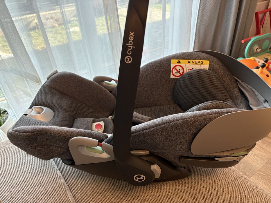 Vand scoica Cybex Cloud T Plus culoare Mirage Grey