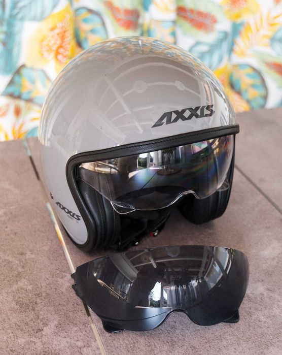 Casca scuter/moto jet Axxis Hornet XXL 63-64cm