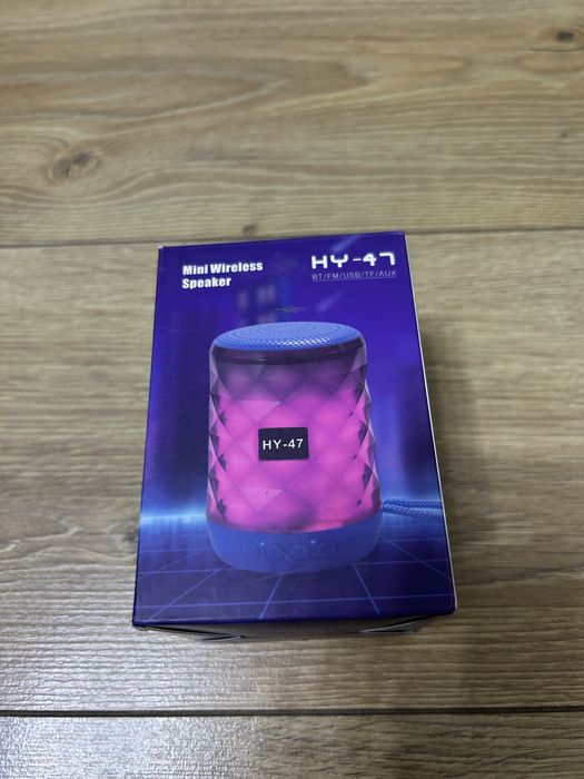 Продам блю туз мини колонку HY-47 с светомузыкой
