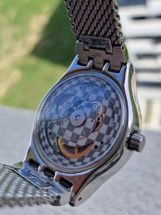 Limited Swiss Swatch SISTEM KAKI YIS407GB Automatic Watch Green Stainl