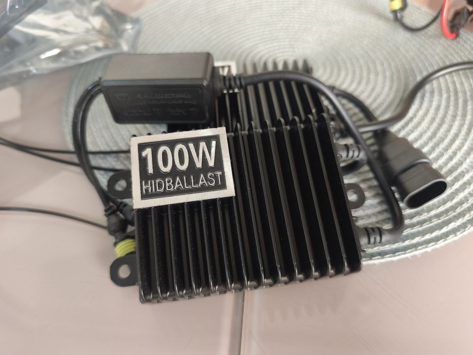 Kit xenon ballast auto 1000w cu becuri 6000k instalație completă