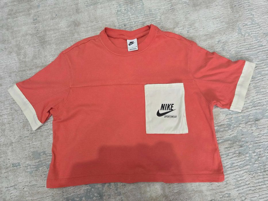 Tricou Retro Nike Sportswear Crop Top Roz– Mărimea S