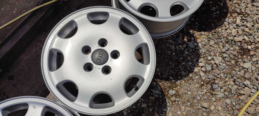 Алумивиеви оригинални джанти AUDI 15 цола 5x112 6J ET45 57.1  - 5броя