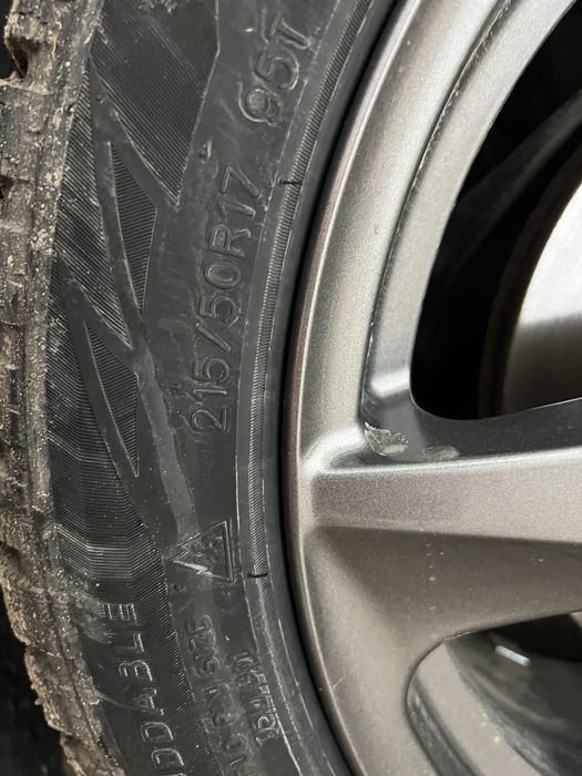 Продам резину с дисками