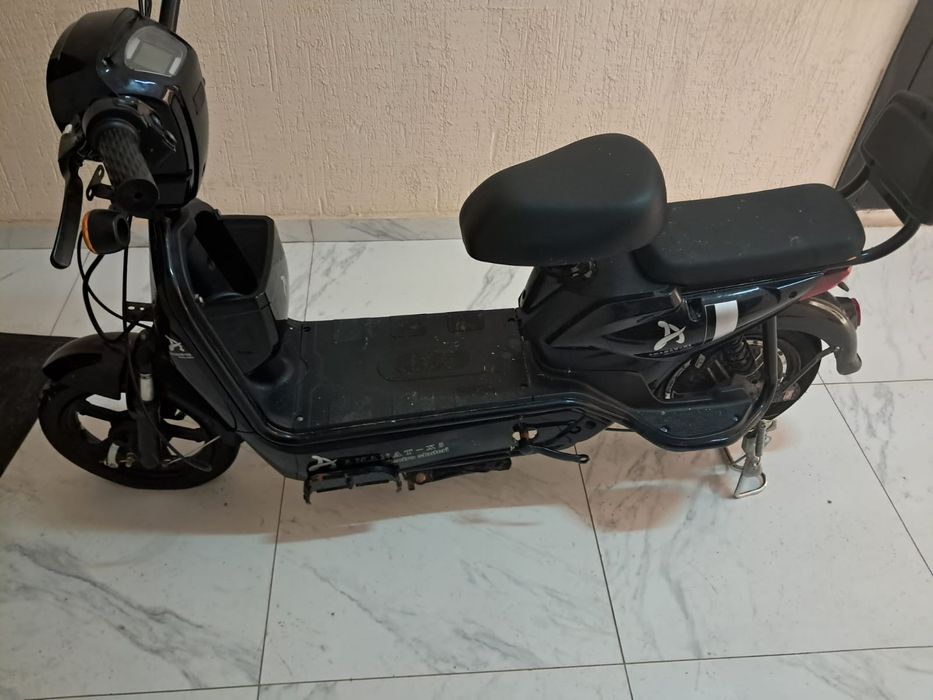 Электро мопед рабочий