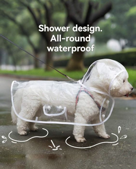 Дъждобран за куче