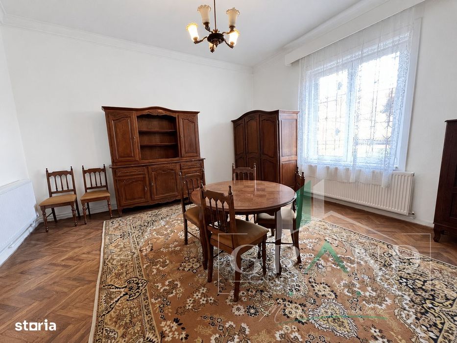 Casa/Birou de inchiriat | 110mp+curte 100mp | Parcare |Grigorescu–Pi