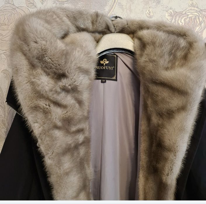 Парка натуральный норка