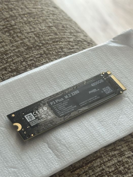 SSD 4TB Crucial (by Micron) P3 Plus