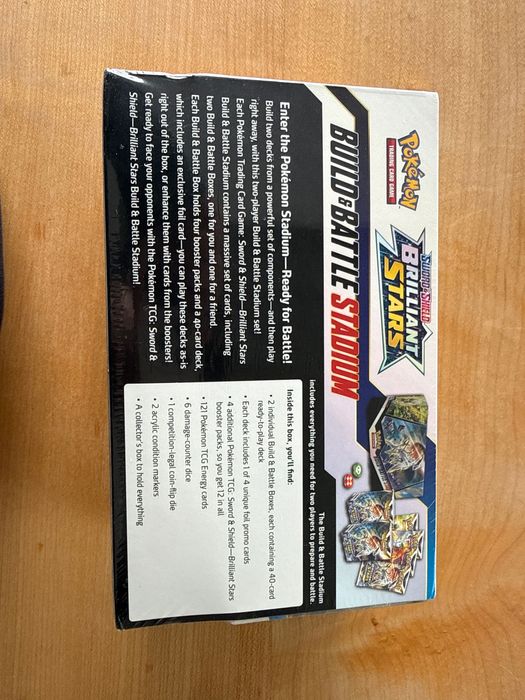 Pokemon tcg Brilliant stars build and battle stadium