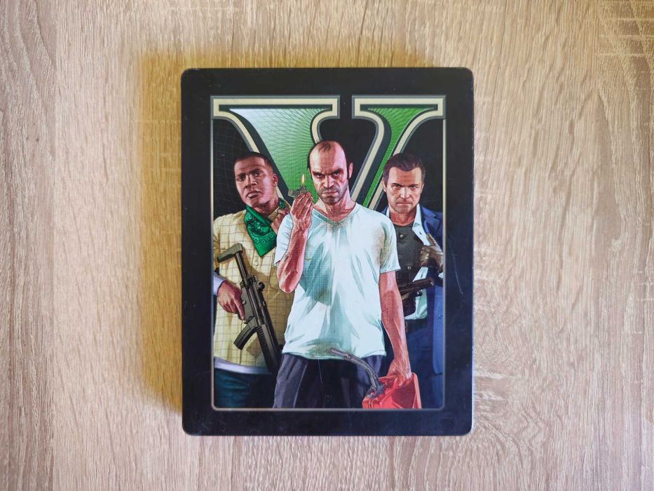 Grand Theft Auto V SteelBook/GTA V/ГТА 5  за PlayStation 3 PS3 ПС3