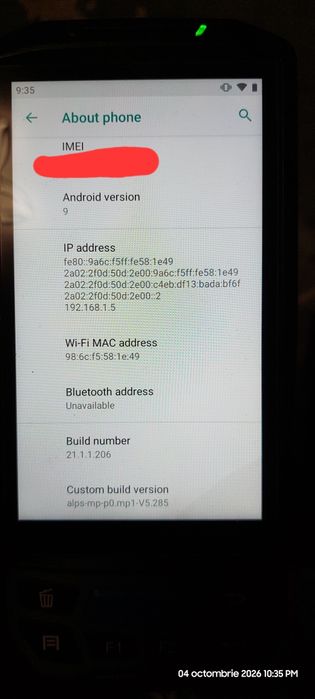 Scanner mobil doua bucăți