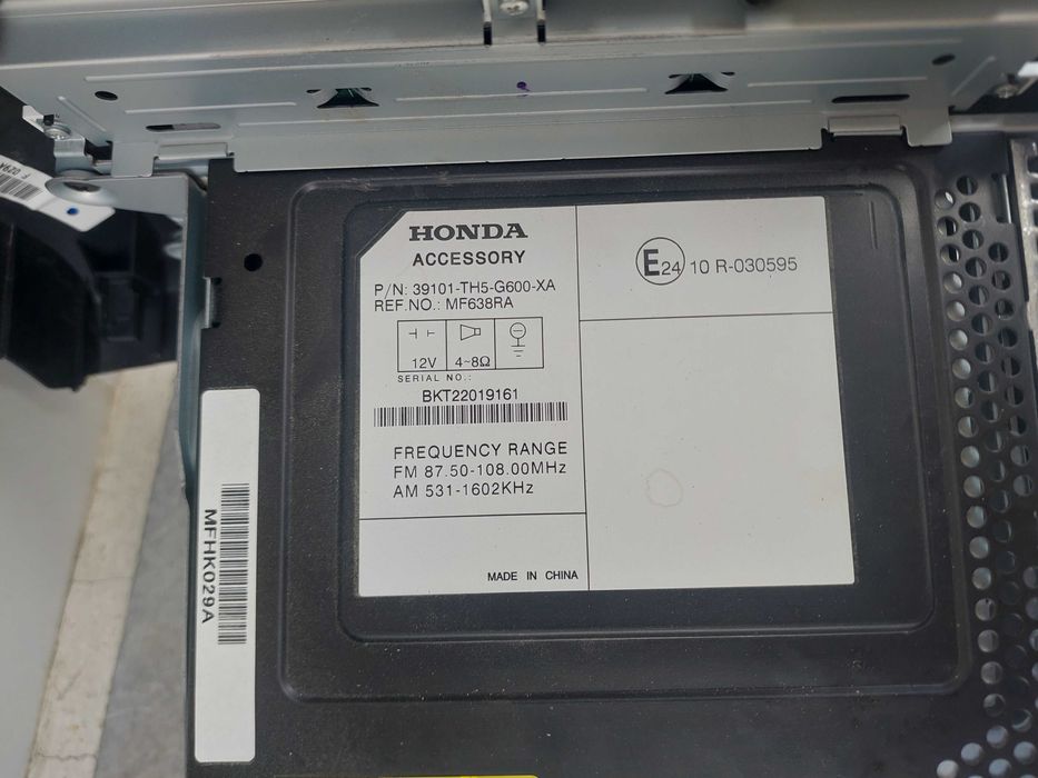 Радио Honda jazz 3