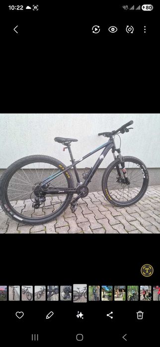 Bicicleta cube hardtail