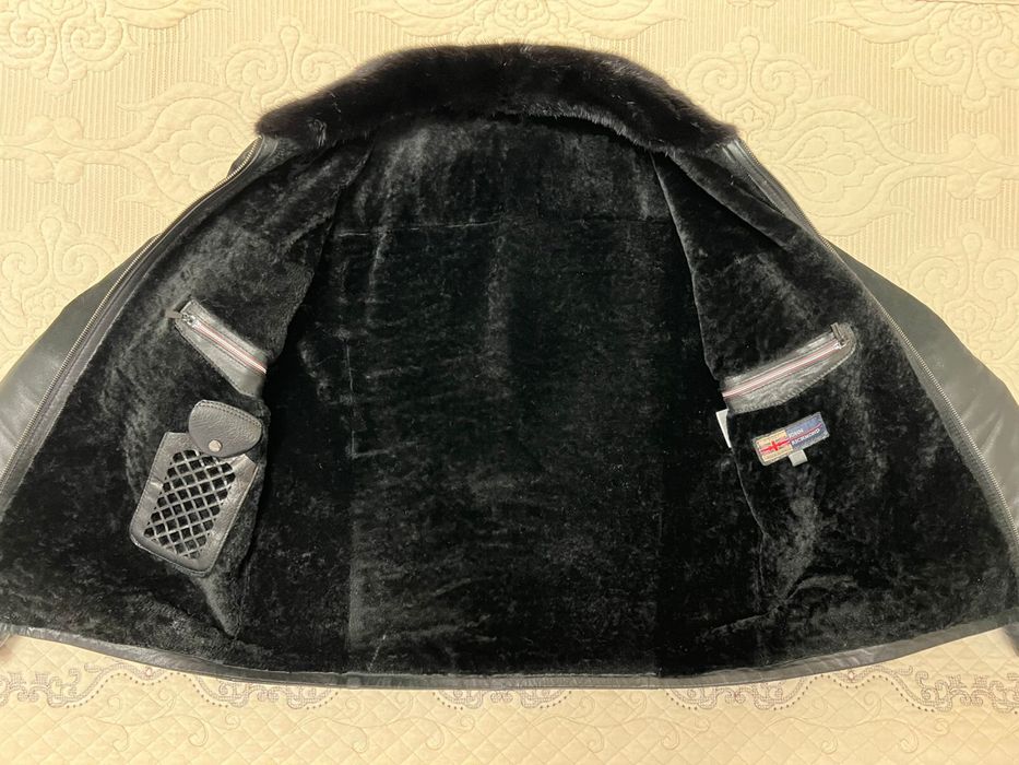 Мужская дубленка