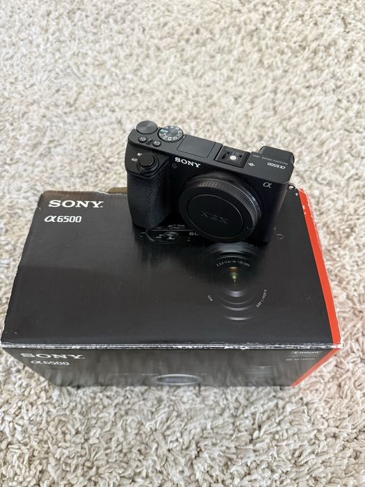 Vand schimb sony a6500 stabilizare 5 axe impecabil ca nou