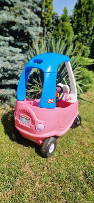 Mașinuță Little Tikes Cozy Coupe (roz/albastru)