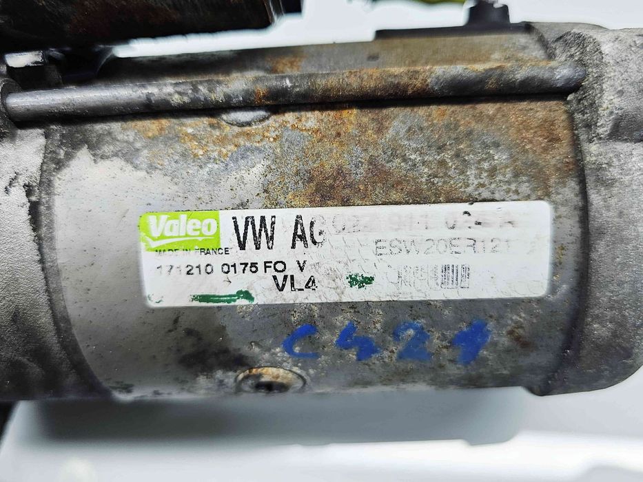 Electromotor 13 dinti  Skoda Superb II (3T4) [Fabr 2008-2015] 02Z9110