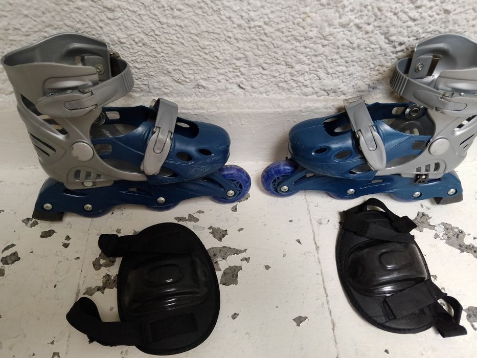 Ролери и наколенки