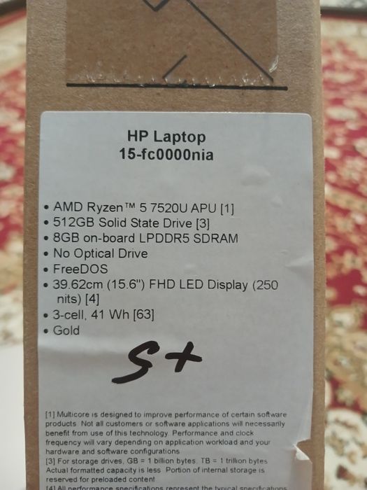 Ноутбук HP в идеальном состоянии