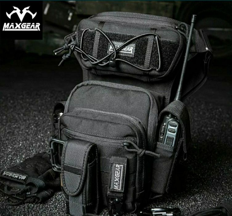 Тактическа чанта за бедро и кръст MAX-S 2.0 ОТ КОРДУРА 600D