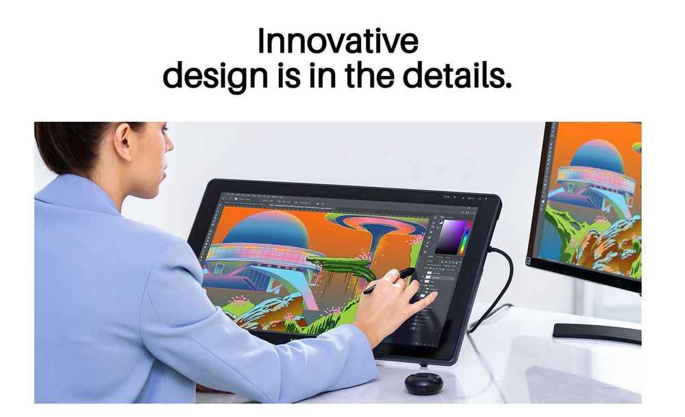 Tableta grafica "22 inch Huion Kamwas Usb tip c cu stilou