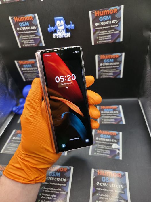 Samsung Galaxy Z Fold 2 5G / Mystic Bronze / 256GB / Garanție / Rate