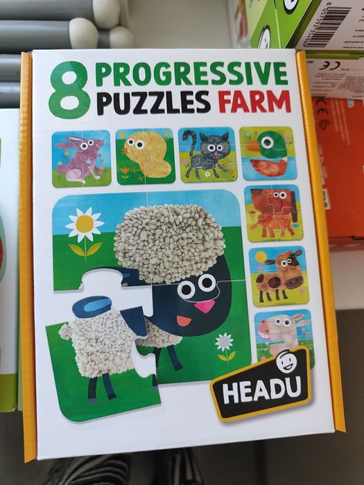 Пъзели, карти Headu