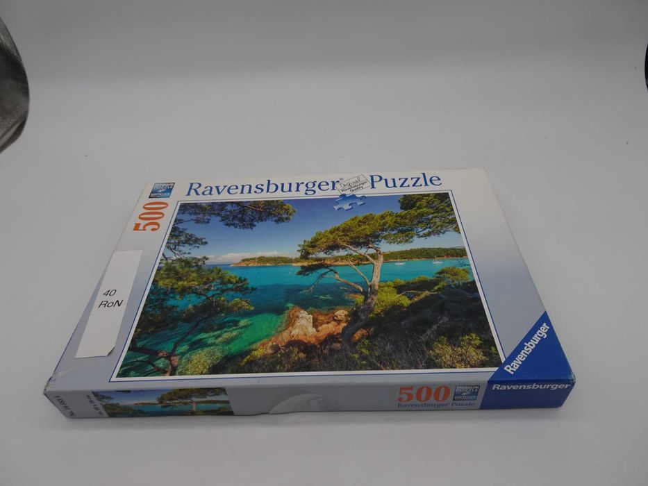 Puzzle Ravensburger - Peisaj maritim: Privire spre mare, 500 piese