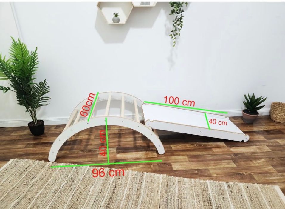 Монтесори люлка / Пиклер люлка с катерушка и пързалка.