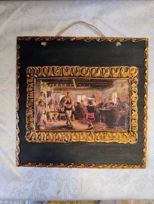 Картини размер 25/25 см на дървена основа.