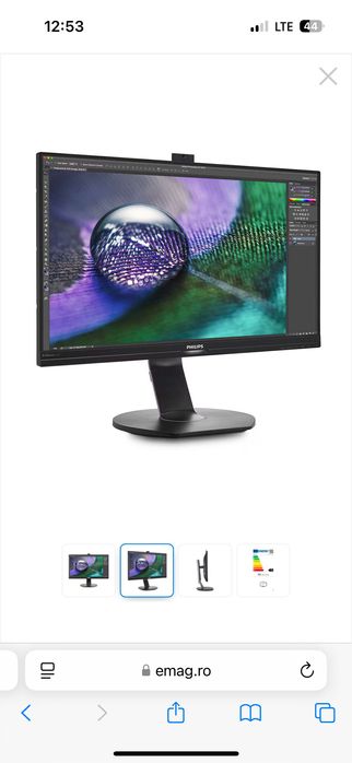 Monitor philips 27 4k