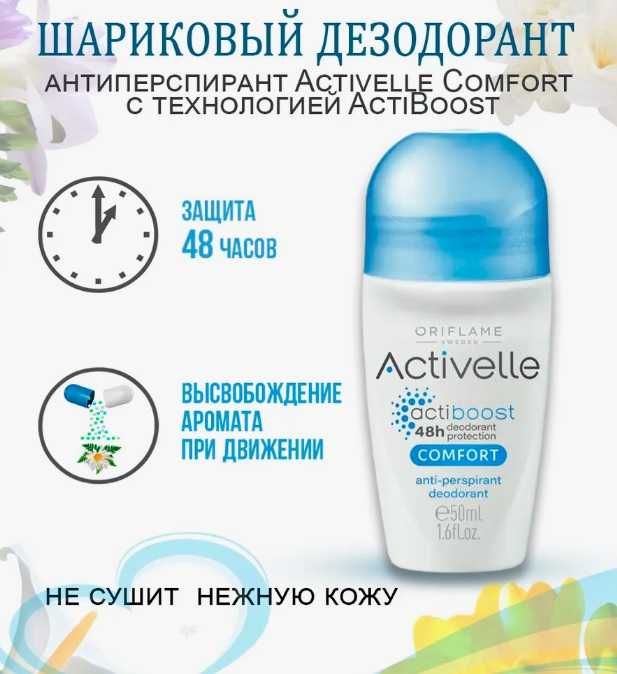 Дезодорант-антиперспирант Activelle Comfort