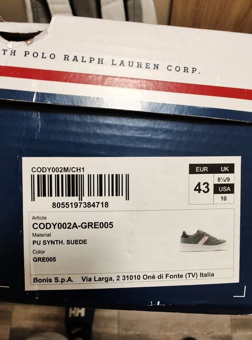 Сникърси/кецове u.s polo assn.