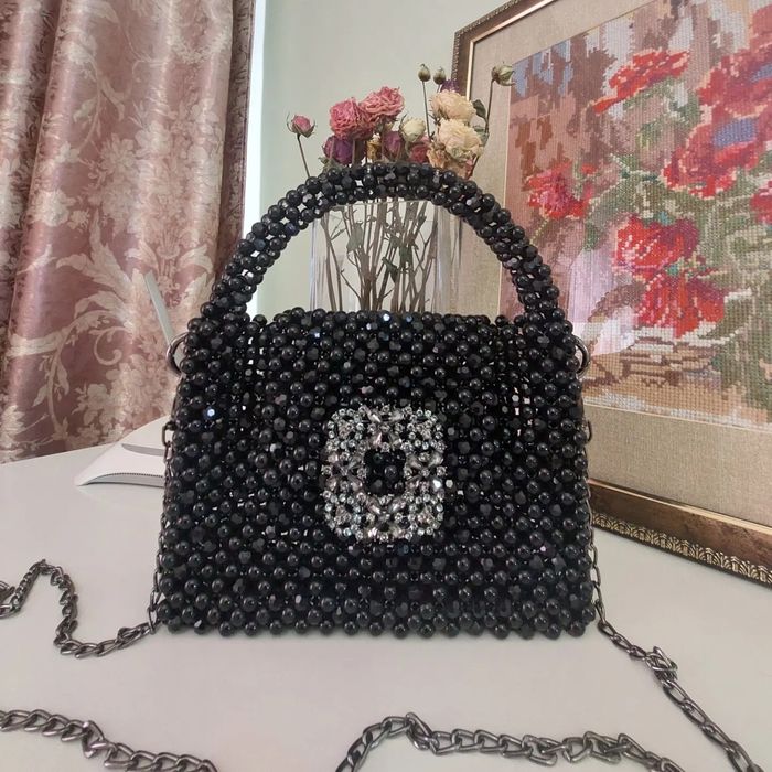 Сумочки из хрустальных и акриловых бусин