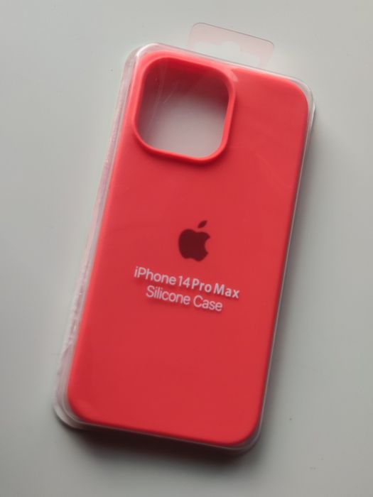 Silicone case (лого) за iPhone 14 Pro Max, 14 Pro, iPhone 14