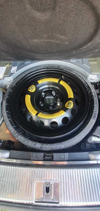 Roata rezerva slim ingusta Vw Touareg 7L an 2006 motor 3.0 tdi tip BKS