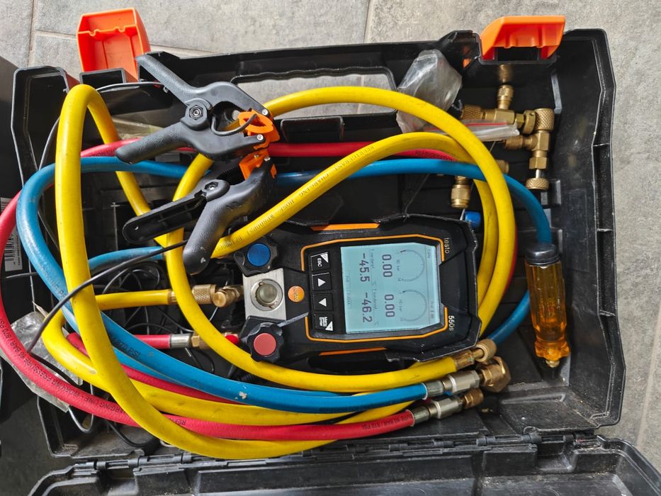 Testo 550s digital inteligent cu sonde wireless si Testo 550s digital inteligent cu sonde de tempera