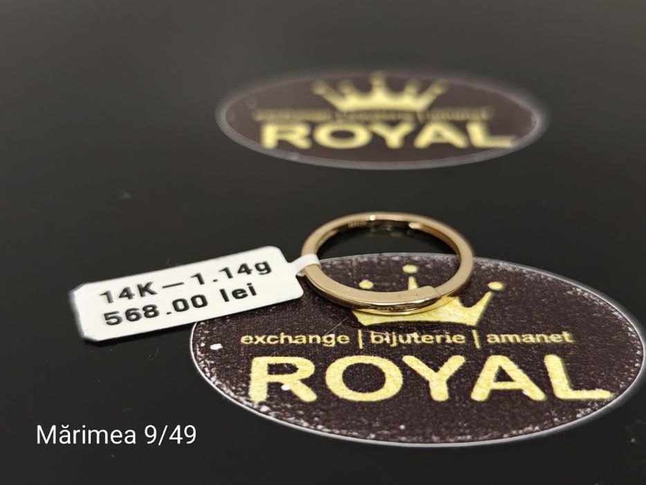 Bijuteria Royal: Inel aur 14k/1.14 gr