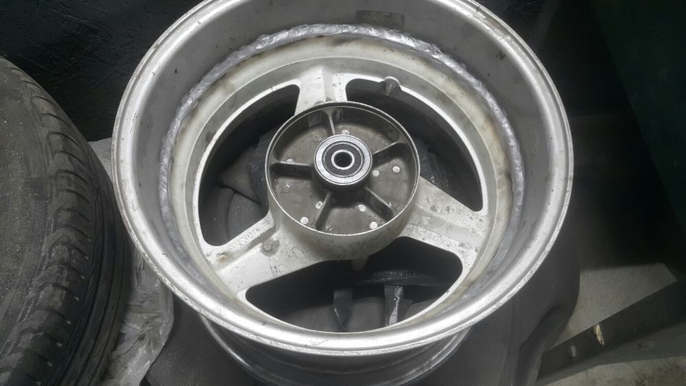 Сварка аргоном правка легкосплавных дисков.