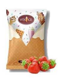 Qulupnay – yumshoq muzqaymoq uchun quruq aralashma 1 kg